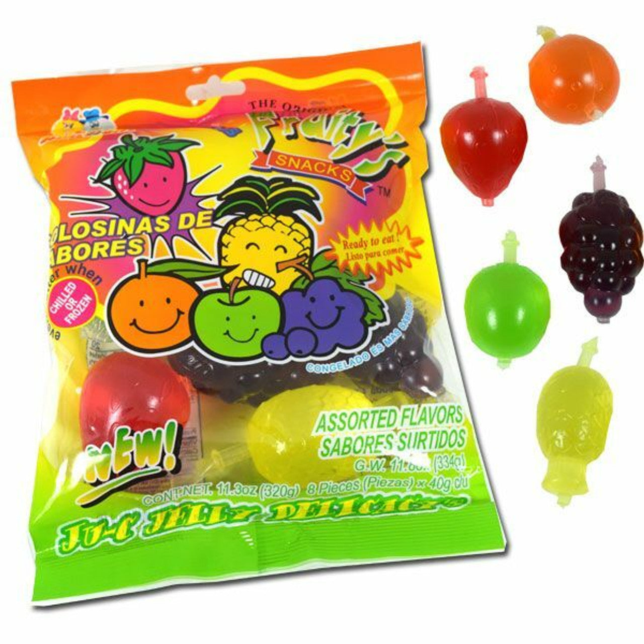 Jelly Fruit Pops Tiktok Hit or Miss (14.4 Oz Bag x 1)